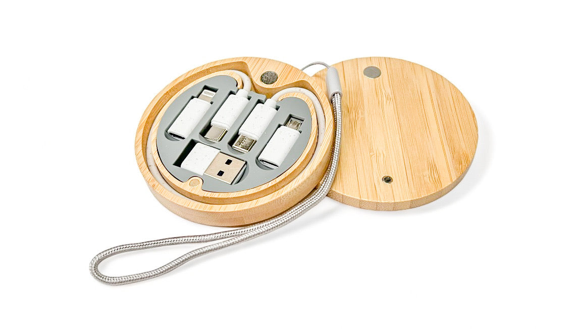 Bamboo  6-in-1 Charging Cable