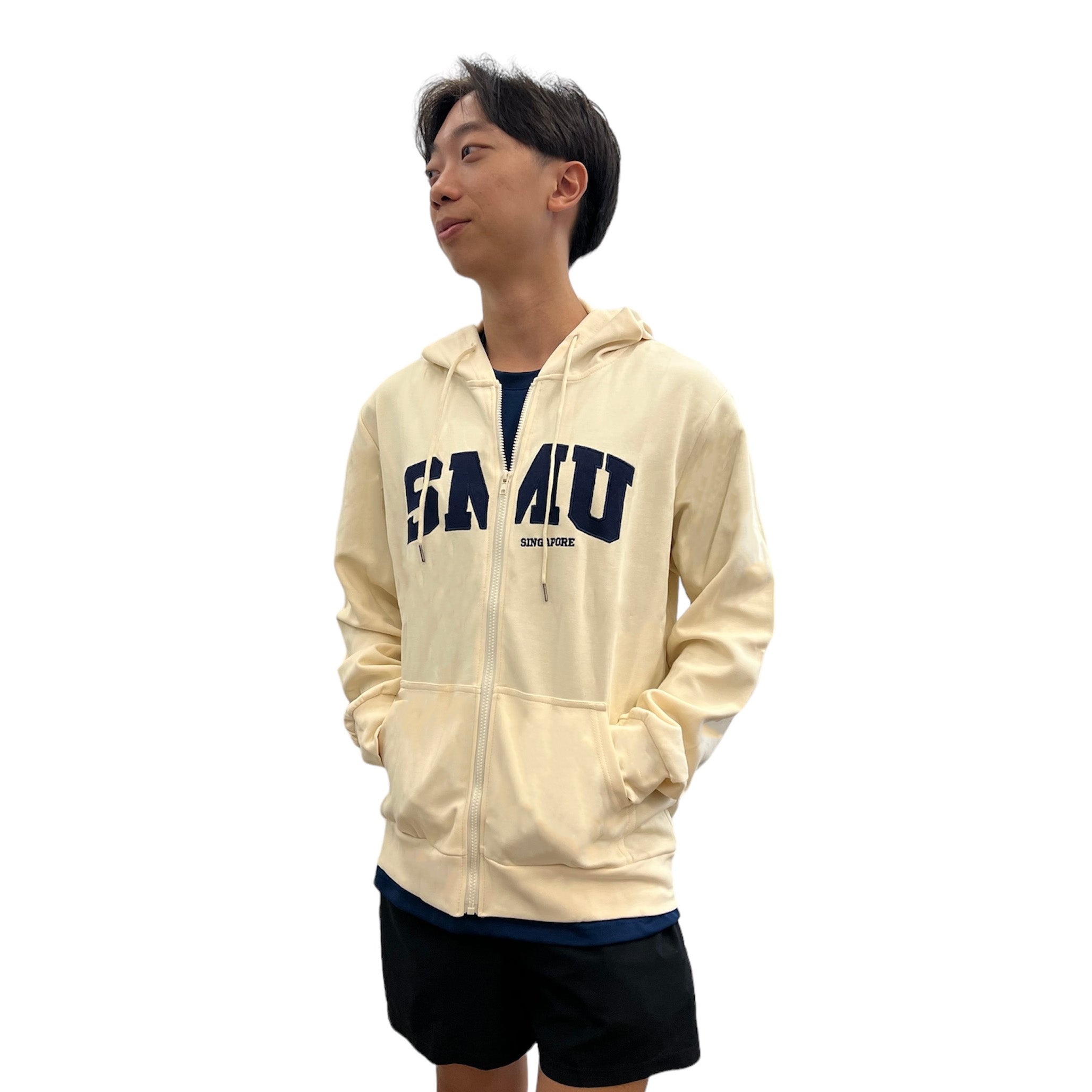 SMU Zip-up Hoodie